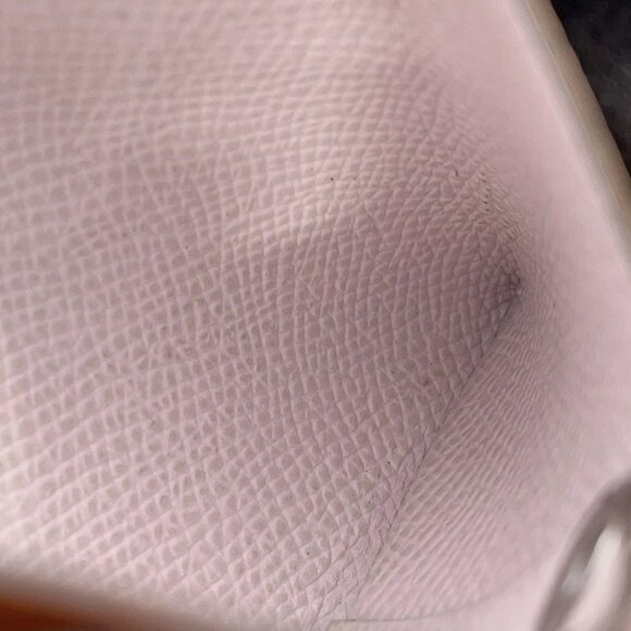 HERMES Bastia Verso SPO Epsom Orange/Mauve Pale - Picture 9 of 12